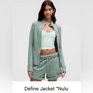 Lululemon Define Jacket in Crater Blue